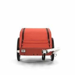 Remorque Vélo Utilitaire Cargo Kalle Croozer 92 Litres -VTC électriques Soldes Remorque velo cargo Croozer kalle rouge 1