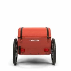 Remorque Vélo Utilitaire Cargo Kalle Croozer 92 Litres -VTC électriques Soldes Remorque velo cargo Croozer kalle rouge 3
