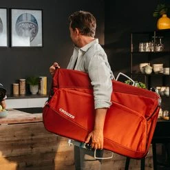 Remorque Vélo Utilitaire Cargo Kalle Croozer 92 Litres -VTC électriques Soldes Remorque velo cargo Croozer kalle rouge 6