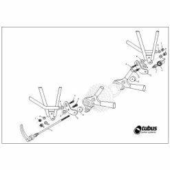 Adaptateur De Fixation Porte-bagage Sur Cadre Sans Oeillet Tubus 9 Adaptateur De Fixation Porte-bagage Sur Cadre Sans Oeillet Tubus -VTC électriques Soldes adaptateur de fixation porte bagage sur cadre sans oeillet tubus full 3