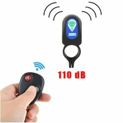 Brandless Antivol Avec Alarme Télécommandée 110 Db Sur Cadre Vélo -VTC électriques Soldes antivol avec alarme telecommandee 110 db sur cadre velo full 6