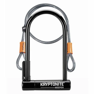 Antivol Combiné U Et Câble U Keeper 12 STD Flex Kryptonite 3 Antivol Combiné U Et Câble U Keeper 12 STD Flex Kryptonite