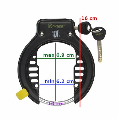 Antivol De Cadre Fer à Cheval Certifié ART Mega Lock Auvray 5 Antivol De Cadre Fer à Cheval Certifié ART Mega Lock Auvray – Image 3