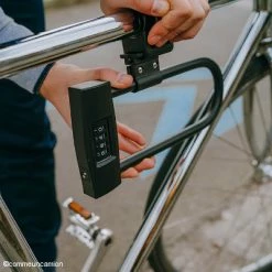 Antivol U à Code Avec Support Vélo M-Wave -VTC électriques Soldes antivol u a code avec support velo m wave full 4