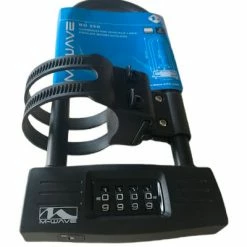 Antivol U à Code Avec Support Vélo M-Wave -VTC électriques Soldes antivol u a code avec support velo m wave full 5