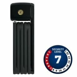 Antivol U Pliable Bordo Lite Mini à Clé Noir 6055/60 Abus -VTC électriques Soldes antivol u pliable bordo lite mini a cle noir 6055 60 abus full 4