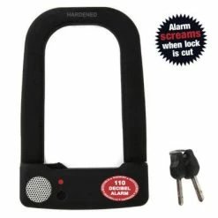 Antivol Vélo U à Clefs Avec Alarme De 110 Db Ultra Lock Alarm -VTC électriques Soldes antivol velo u a clefs avec alarme de 110 db ultra lock alarm full 3
