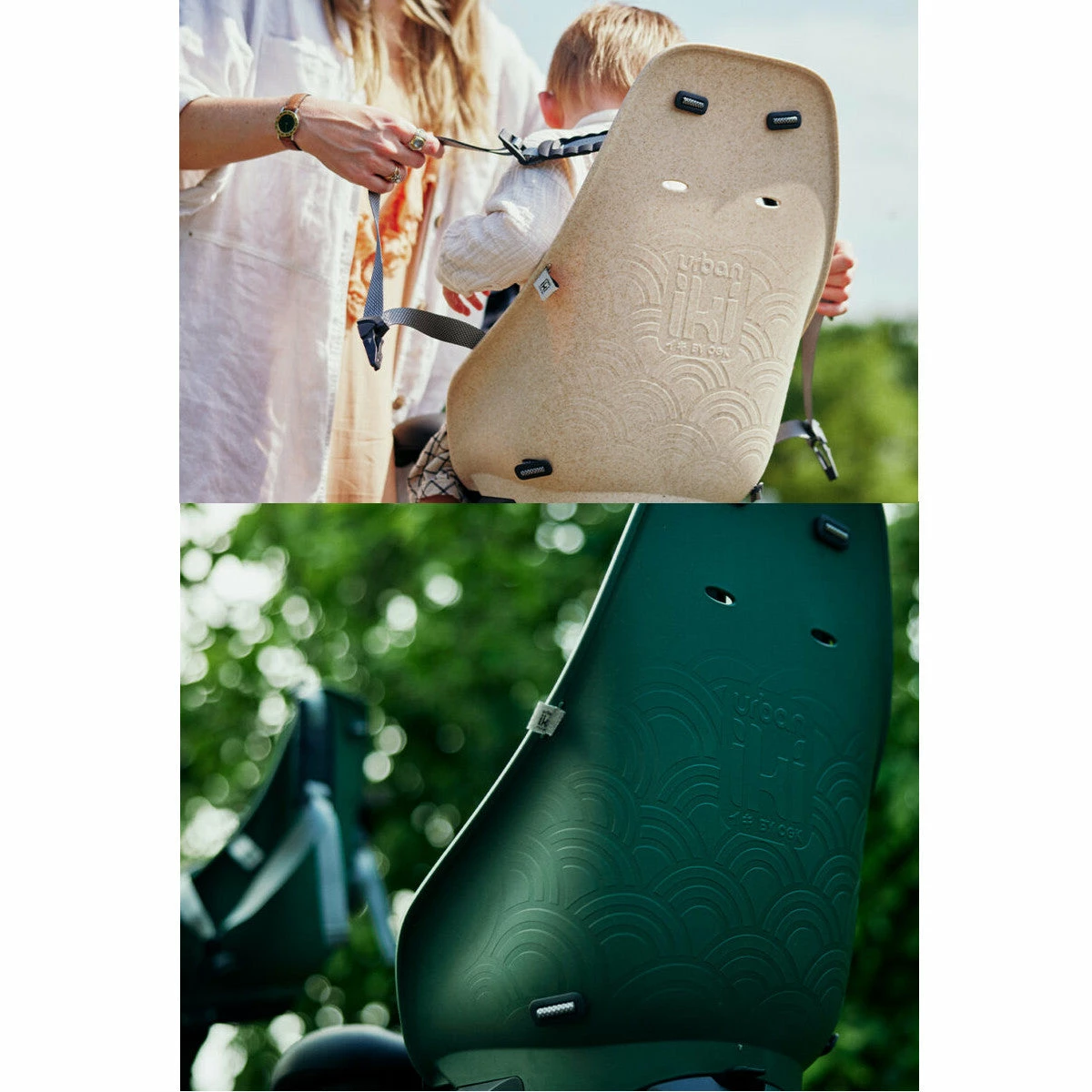 Siège Vélo Enfant Arrière Sur Porte-bagages Urban Iki Bio Momigara 4 Siège Vélo Enfant Arrière Sur Porte-bagages Urban Iki Bio Momigara – Image 2