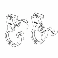 Attache Pour Feu Knog PWR Road Ou Trail -VTC électriques Soldes attache pour feu knog pwr road ou trail full 6