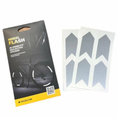The Beam Autocollants Réfléchissants Wheel Flash Signalisation Vélo 3 The Beam Autocollants Réfléchissants Wheel Flash Signalisation Vélo