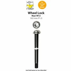 Antivol Pour Roues Avant Et Arrière à Axe Traversant M12 Pinhead -VTC électriques Soldes axe antivol traversant roue arriere m12 162 1.5