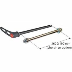 FollowMe Axe De Roue Arrière M12 Pour Adaptation Follow Me -VTC électriques Soldes axe de roue arriere m12 pour adaptation follow me full 3