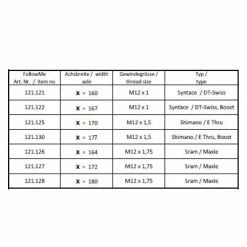 FollowMe Axe De Roue Arrière M12 Pour Adaptation Follow Me -VTC électriques Soldes axe de roue arriere m12 pour adaptation follow me full 5