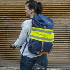 WOWOW Bandeau Réfléchissant Pour Sac à Dos Ou Sacoche Vélo -VTC électriques Soldes bandeau reflechissant pour sac a dos ou sacoche velo full 4