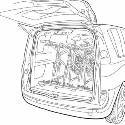 PERUZZO Barre De Fixation Pour Vélo Dans Le Coffre - GENOVA -VTC électriques Soldes barre de fixation pour velo dans le coffre genova full 6