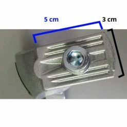 Béquille Latérale Argent Pour VAE Et Vélo Lourd Kaiser - Ursus -VTC électriques Soldes bequille laterale argent pour vae et velo lourd kaiser ursus full 3