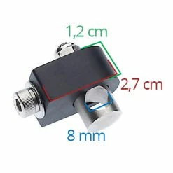 Bloc De Serrage Tige De Porte Bagages Arrière Tubus / Racktime -VTC électriques Soldes bloc de serrage tige de porte bagages arriere tubus racktime full 3