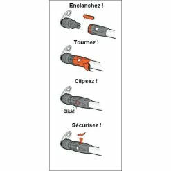 Bras Fixation Weber Sur Axe De Roue Remorque Vélo Hinterher -VTC électriques Soldes bras fixation weber sur axe de roue remorque velo hinterher full 3