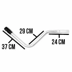 Bras Fixation Weber Sur Axe De Roue Remorque Vélo Hinterher -VTC électriques Soldes bras fixation weber sur axe de roue remorque velo hinterher full 4