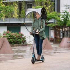 Rainjoy Bulle De Protection Et Toit Vélo Pluie Bub-up -VTC électriques Soldes bulle de protection et toit velo pluie bub up full 4