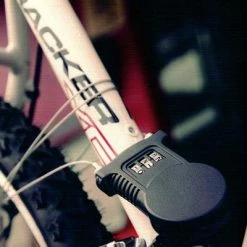 Brandless Cable 110 Cm Rétractable Fermeture Code - Sécuriser Selle Casque -VTC électriques Soldes cable 110 cm retractable fermeture code securiser selle casque full 3