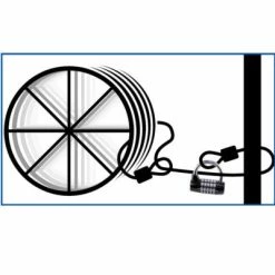 Câble Long Cobra 5 Mètres Pour Sécuriser Le Vélo ABUS -VTC électriques Soldes cable long cobra 5 metres pour securiser le velo abus full 2