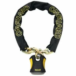 Chaine Antivol De Vélo Beast 110 Cm- Onguard -VTC électriques Soldes chaine antivol de velo beast 110 cm onguard full 4
