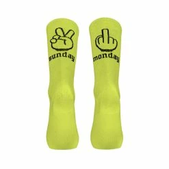 Chaussettes Northwave Sunday Monday 2022 Jaune Fluo