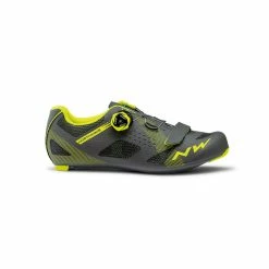 Northwave Chaussures Route Storm Anthracite/Yellow Fluo 2020 (80191013-88)