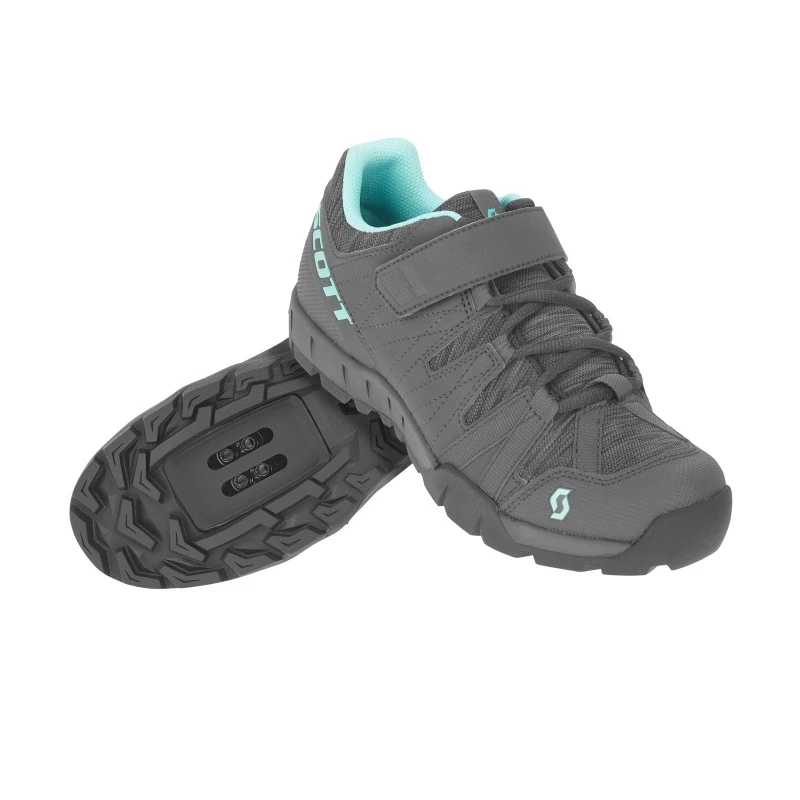 Scott Textile & Accessoires Chaussures Scott Trail Gris Foncé/Turquoise 2019 3 Scott Textile & Accessoires Chaussures Scott Trail Gris Foncé/Turquoise 2019