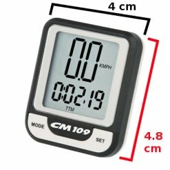 Compteur Vélo Simple à Fil CM109 Ciclosport -VTC électriques Soldes compteur velo simple a fil cm109 ciclosport full 5