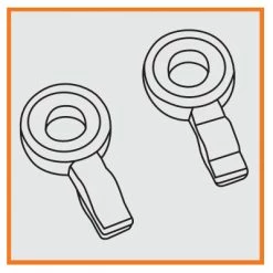 Connecteur Pour Sécurité ASR Sur Garde Boue Bluemels SKS -VTC électriques Soldes connecteur pour securite asr sur garde boue bluemels sks full 3