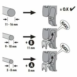 Crochets Et Poignée Quick Lock 2.1 Pour Sacoches De Vélo Ortlieb -VTC électriques Soldes crochets et poignee quick lock 2 1 pour sacoches de velo ortlieb full 3