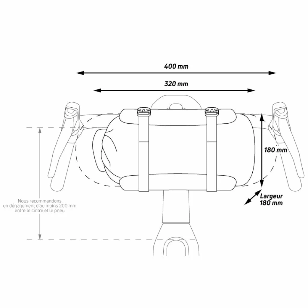 Sacoche De Guidon Bikepacking Et Cyclotourisme Zefal Z Adventure F10 10L 8 Sacoche De Guidon Bikepacking Et Cyclotourisme Zefal Z Adventure F10 10L – Image 6