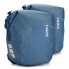 Double Sacoche Bleue Sur Porte-bagages 13L Shield Pannier Thule -VTC électriques Soldes double sacoche bleue sur porte bagages 13l shield pannier thule full