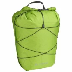 Double Sacoche Légère Sur Porte Bagages Arrière Vélo Vaude -VTC électriques Soldes double sacoche legere sur porte bagages arriere velo vaude vert full