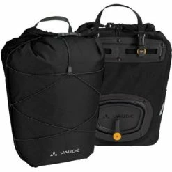 Double Sacoche Légère Sur Porte Bagages Arrière Vélo Vaude -VTC électriques Soldes double sacoche legere sur porte bagages arriere velo vaude full 3