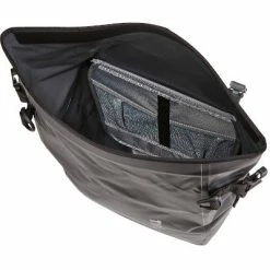 Double Sacoche Noire Sur Porte-bagages 13L Shield Pannier Thule -VTC électriques Soldes double sacoche noire sur porte bagages 13l shield pannier thule full 3