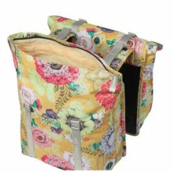 Double Sacoche Vélo Porte-bagage Arrière Jaune Bloom Field Basil -VTC électriques Soldes double sacoche velo porte bagage arriere jaune bloom field basil full 4