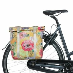 Double Sacoche Vélo Porte-bagage Arrière Jaune Bloom Field Basil -VTC électriques Soldes double sacoche velo porte bagage arriere jaune bloom field basil full 5
