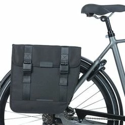 Double Sacoche Vélo Porte-bagage Arrière Tour XL Basil 35L -VTC électriques Soldes double sacoche velo porte bagage arriere tour xl basil 35l full 6