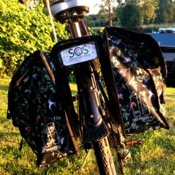 Double Sacoches Vélo 35L Wanderlust Basil -VTC électriques Soldes double sacoches velo 35l wanderlust basil full 3