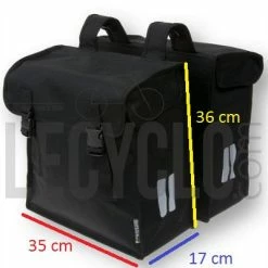 Double Sacoches Vélo 47L Mara XXL Basil 13 Double Sacoches Vélo 47L Mara XXL Basil -VTC électriques Soldes double sacoches velo 47l mara xxl basil full 6