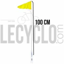 Messingschlager Drapeau De Sécurité Pour Vélo Et Remorque -VTC électriques Soldes drapeau de securite pour velo et remorque 100CM jaune 4c79c568 9fff 4ea6 af5c 5c6cadad0fba