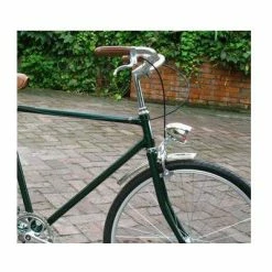 QT Cycle Eclairage Avant Vintage 3 Leds Chromé Pour Vélo -VTC électriques Soldes eclairage avant vintage 3 leds chrome pour velo full 3