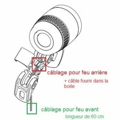 Busch-mueller Eclairage Vélo 100 Lux Sur Fourche IQ-X Argent Busch And Muller -VTC électriques Soldes eclairage velo 100 lux sur fourche iq x argent busch and muller full 6