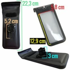 HAPO-G Etui étanche Pour Smartphone Sur Guidon De Vélo Hapo G -VTC électriques Soldes etui etanche pour smartphone sur guidon de velo hapo g full 5