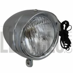 Brandless Feu Avant Dynamo Vintage Sur Fourche De Vélo -VTC électriques Soldes feu avant dynamo vintage sur fourche de velo full 3