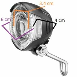 Busch-mueller Feu Avant Pour Vélo Lumotec Lyt B N Sur Dynamo-moyeu -VTC électriques Soldes feu avant pour velo lumotec lyt b n sur dynamo moyeu full 4