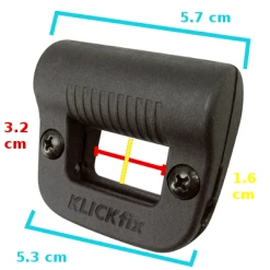 Fixation Pour Feu Sur Panier De Vélo Light Clip KlickFix -VTC électriques Soldes fixation pour feu sur panier de velo light clip klickfix full 4